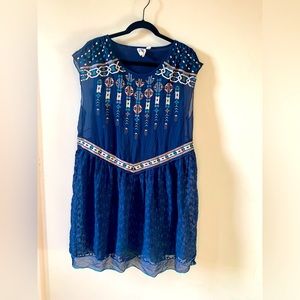 One September Anthropologie Dress. Size Large.